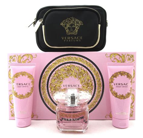 versace bright crystal gift sets|macy's versace gift set.